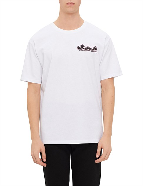 BALMAIN CLUB BACK PRINT T-SHIRT - STRAIGHT FIT