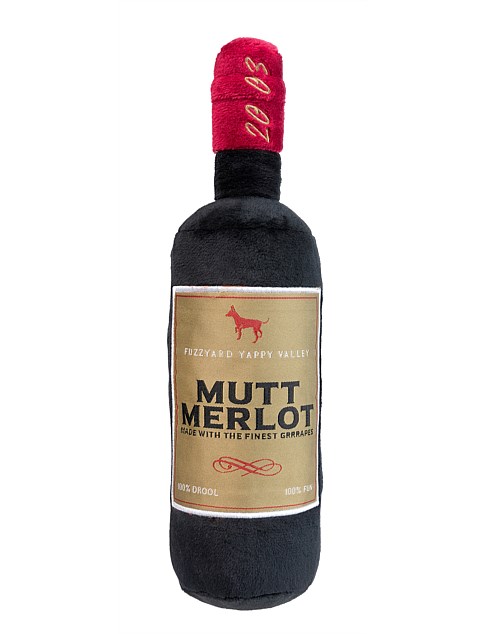 Mutt Merlot Dog Toy