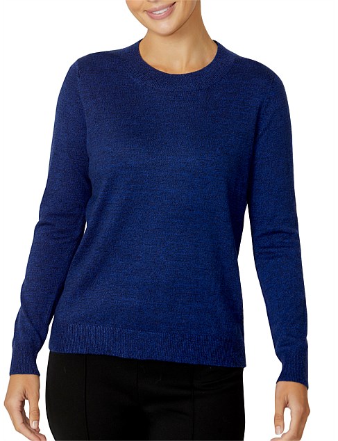 VERNA COBALT KNIT SWEATER