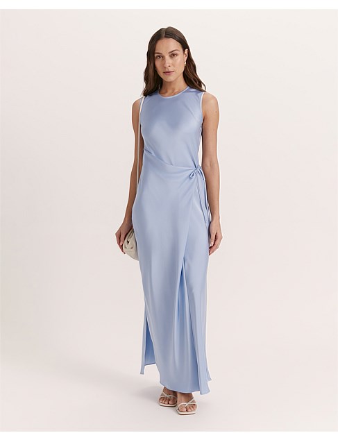 JAYDE WRAP MIDI DRESS