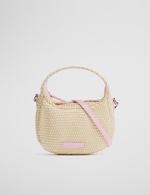 Straw Crossbody Bag