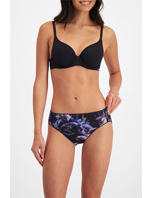 No-Panty-Line Microfibre Print Bikini