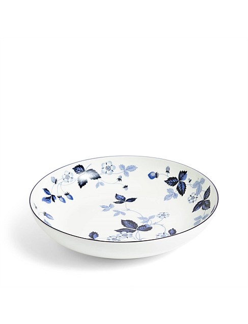 Wild Strawberry Inky Blue Pasta Bowl 24cm