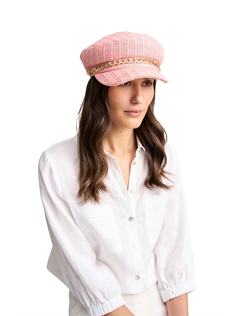 ROSANNA BAKERBOY HAT - PINK