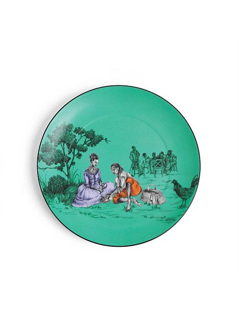 Sheila Bridges Picnic Accent Plate 20.6cm Boxed