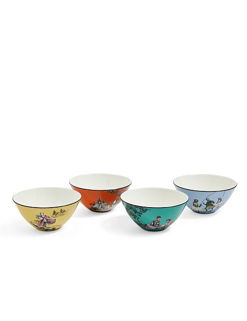 Sheila Bridges Bowls, Set of 4