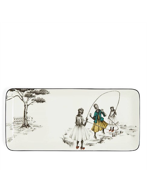 Sheila Bridges Tray 34cm