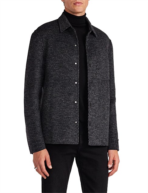 MELANGE DOUBLE FACED JACKET