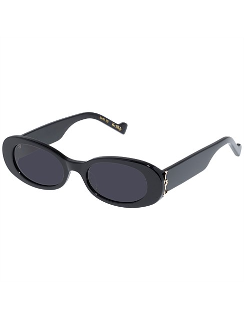 THE ELLIDY BLACK OVAL Sunglasses