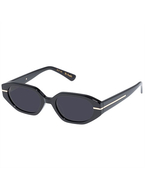 THE FRANKIE BLACK CAT-EYE Sunglasses