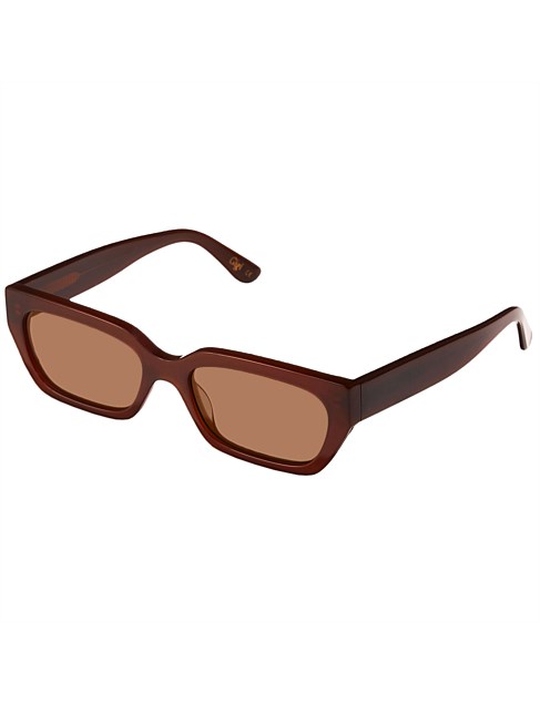 THE GIGI BROWN RECTANGLE Sunglasses