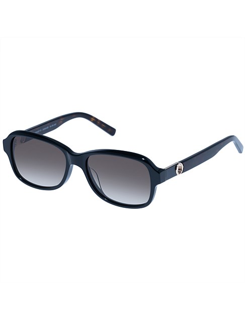 KINSEY B BLACK WRAP Sunglasses