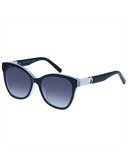 ROWENA BLACK CAT-EYE Sunglasses