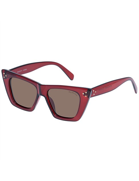 MAGENTA RED CAT-EYE Sunglasses