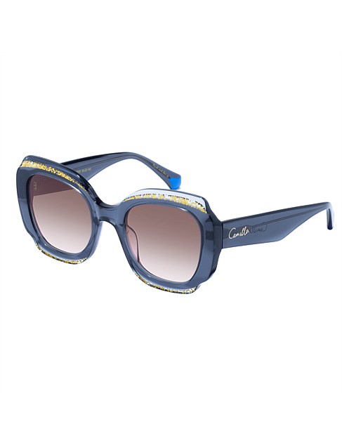 VALLEY OF THE QUE GREY ROUND Sunglasses