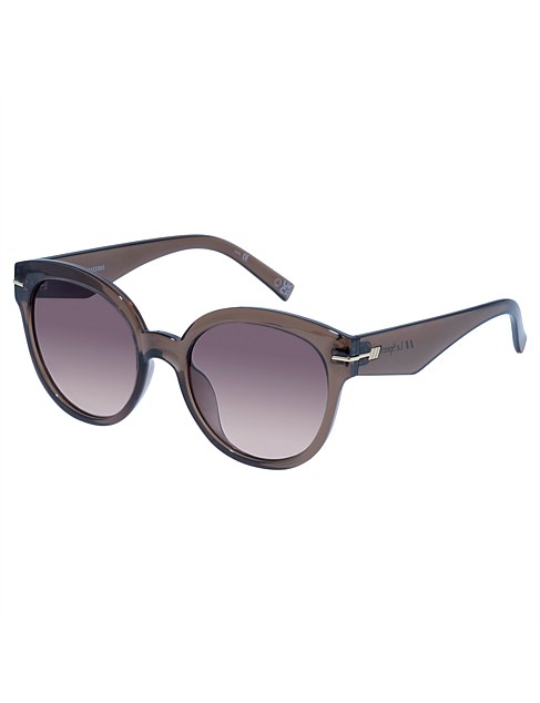 CAPACIOUS BROWN ROUND Sunglasses