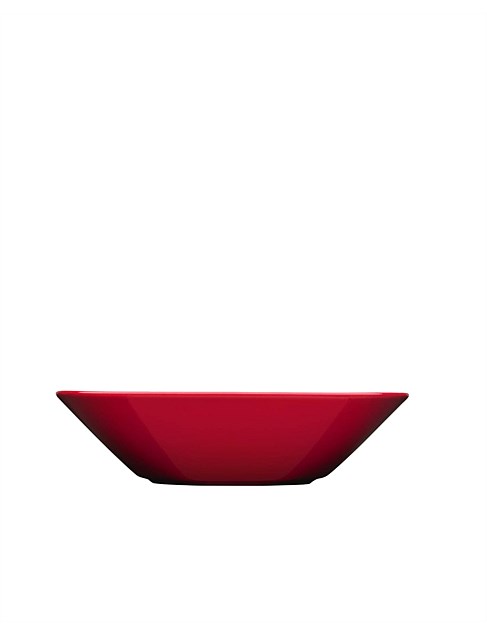 I TEEMA RED PLATE DEEP 21CM R