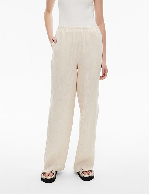 Linen Pull On Pant