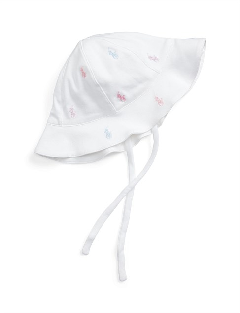 Baby Embroidered Bucket Hat (3 Mths - 24 Mths)