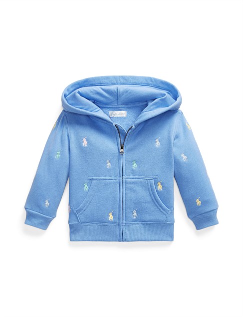 Polo Print Hooded Jacket (3 Mths - 24 Mths)