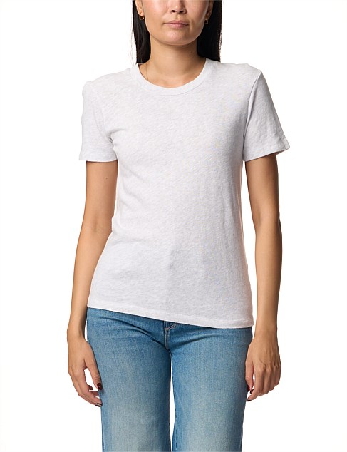 Brushed Cotton Slim T-Shirt