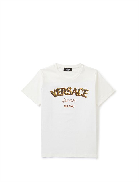 T-SHIRT JERSEY + VERSACE PRINT