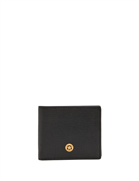 LEATHER COIN BIFOLD WALLET