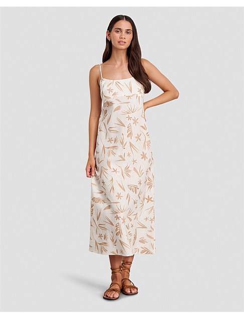 FLORA BIAS SLIP DRESS