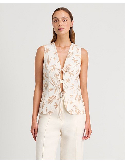 FLORA TIE VEST