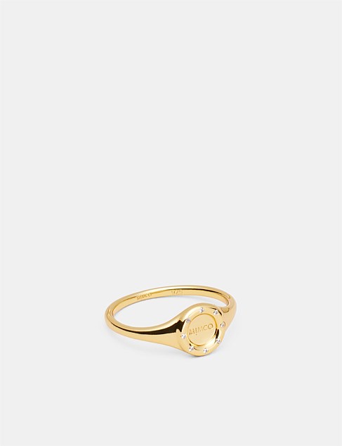 Lune Signet Ring