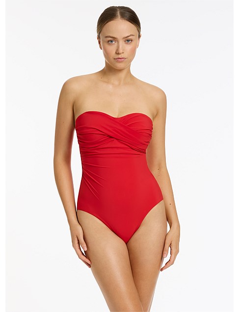 Jetset D-DD Twist Front One Piece Swimsuit