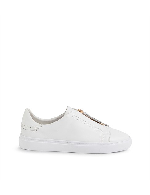 Otlin White Leather Sneakers