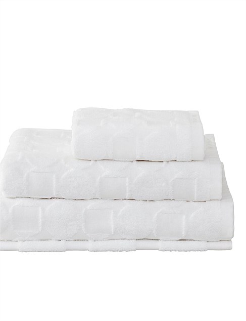 JESPAR BATH SHEET IN WHITE