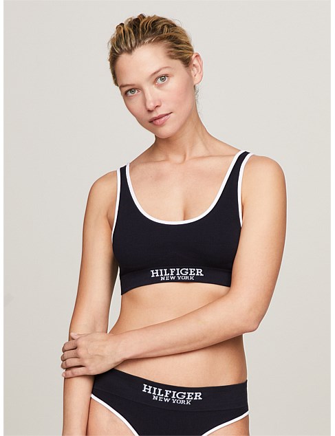 Hilfiger Monotype Unpadded Bralette