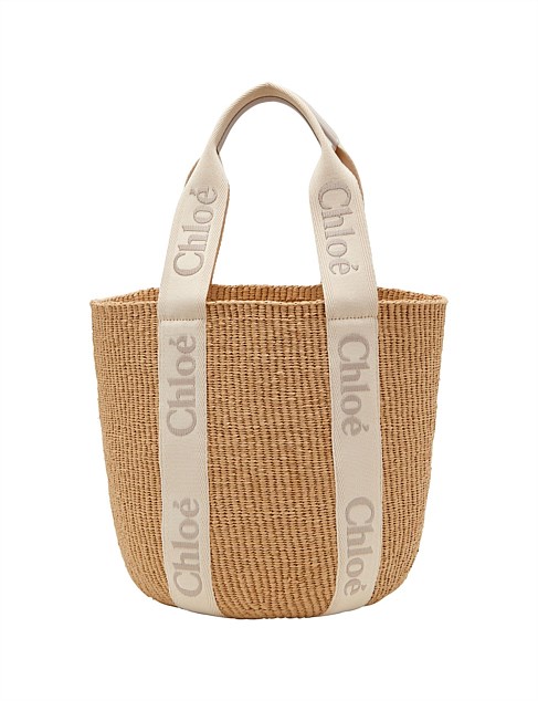 LARGE WOODY BASKET BAG