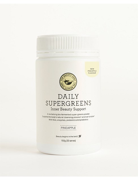 DAILY SUPERGREENS Inner Beauty Support Pineapple 150g