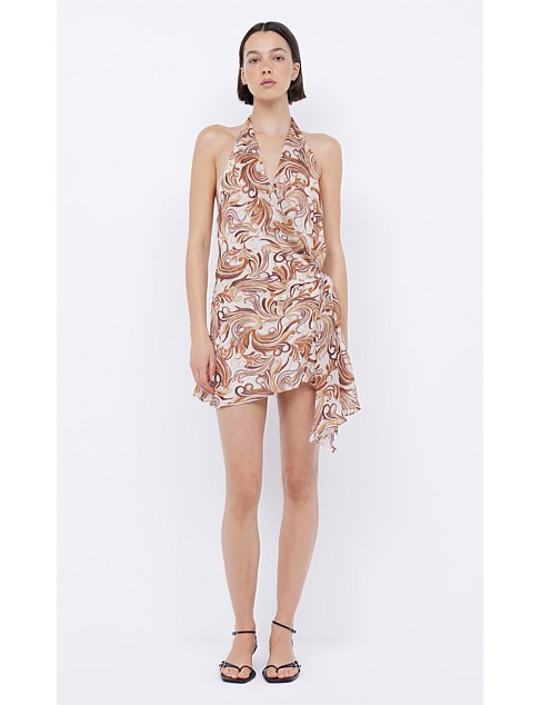 JOCELYN WRAP MINI DRESS