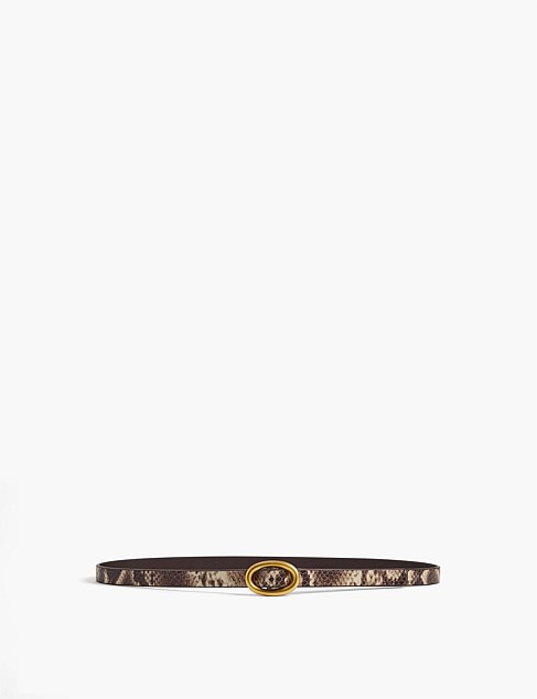 Andie Textured Leather Belt