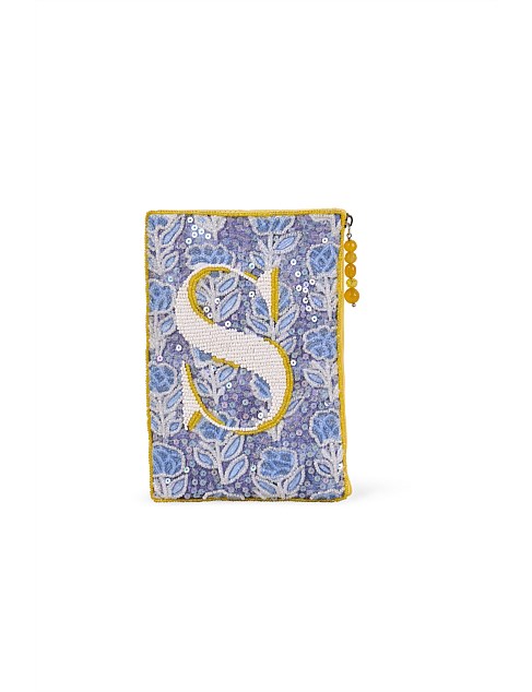 S MONOGRAM COSMETIC BAG