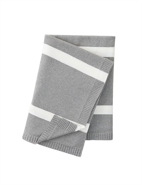 ENDRIK THROW IN GREY MARL