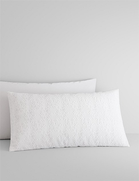 LENNOX PILLOWCASE PAIR IN WHITE