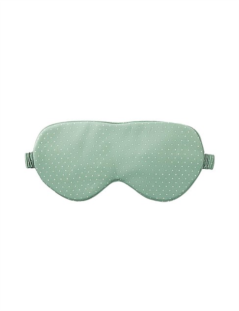 LANHAM SILK EYE MASK IN SAGE