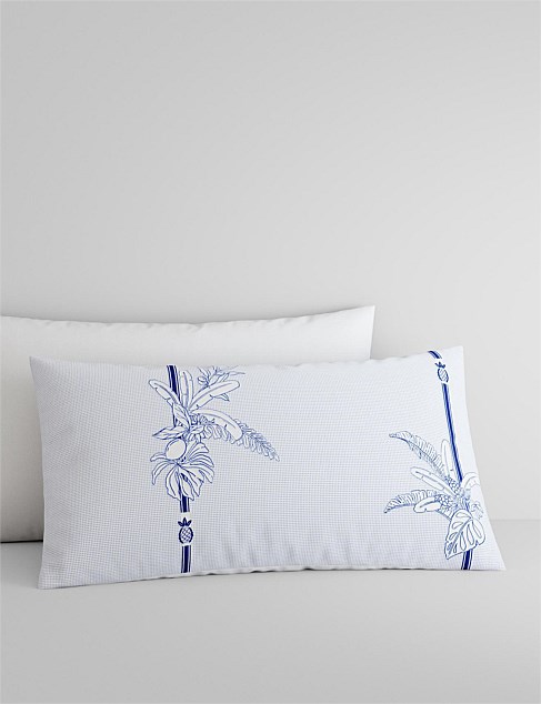 SIERRA PILLOWCASE PAIR IN CAPRI BLUE