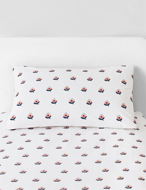 STARLING KIDS SHEET SET QUEEN IN WHITE