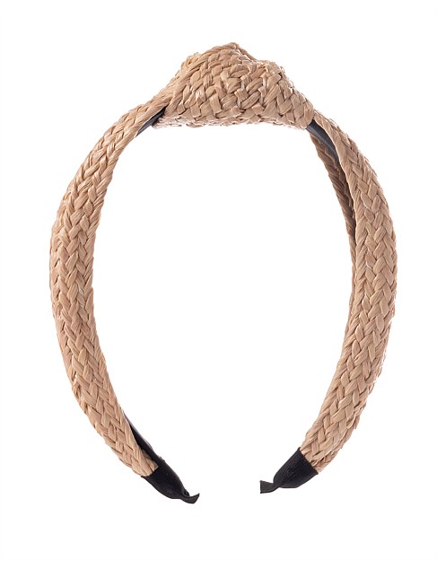 RAFFIA TURBAN