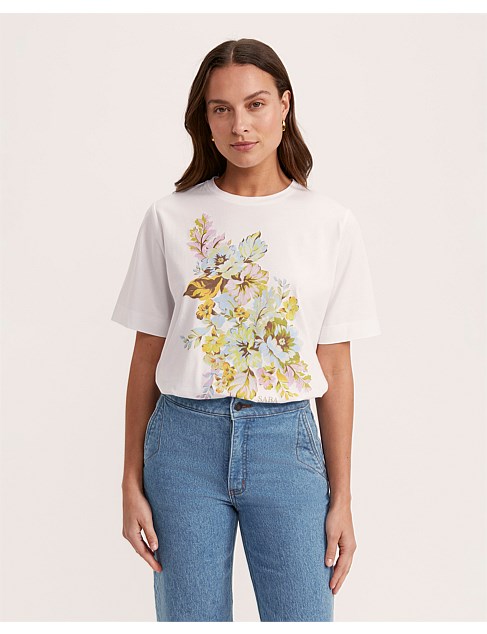 BOUQUET RELAXED PIMA TEE