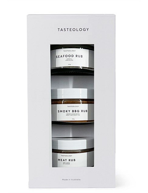 TASTEOLOGY RUBS - SET OF 3 GB