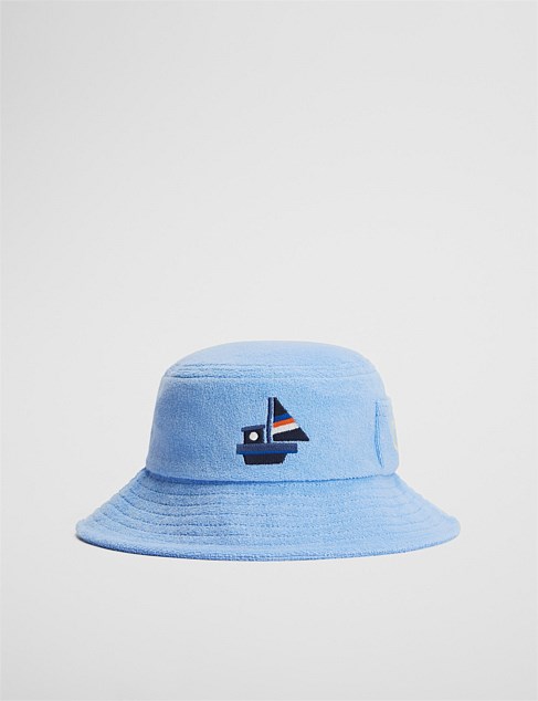 Organically Grown Cotton Terry Bucket Hat