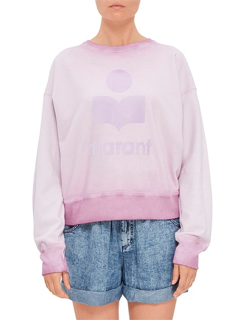 MOBYLI FADED LOGO SWEATSHIRT