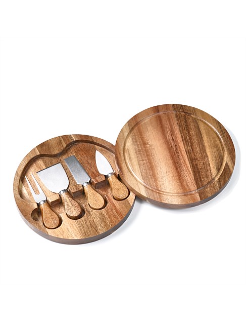 Burleigh Round Picnic Cheese Knife Set